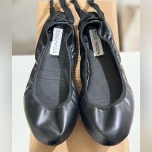 Steve Madden Lace Up Ballet Flats Size 8